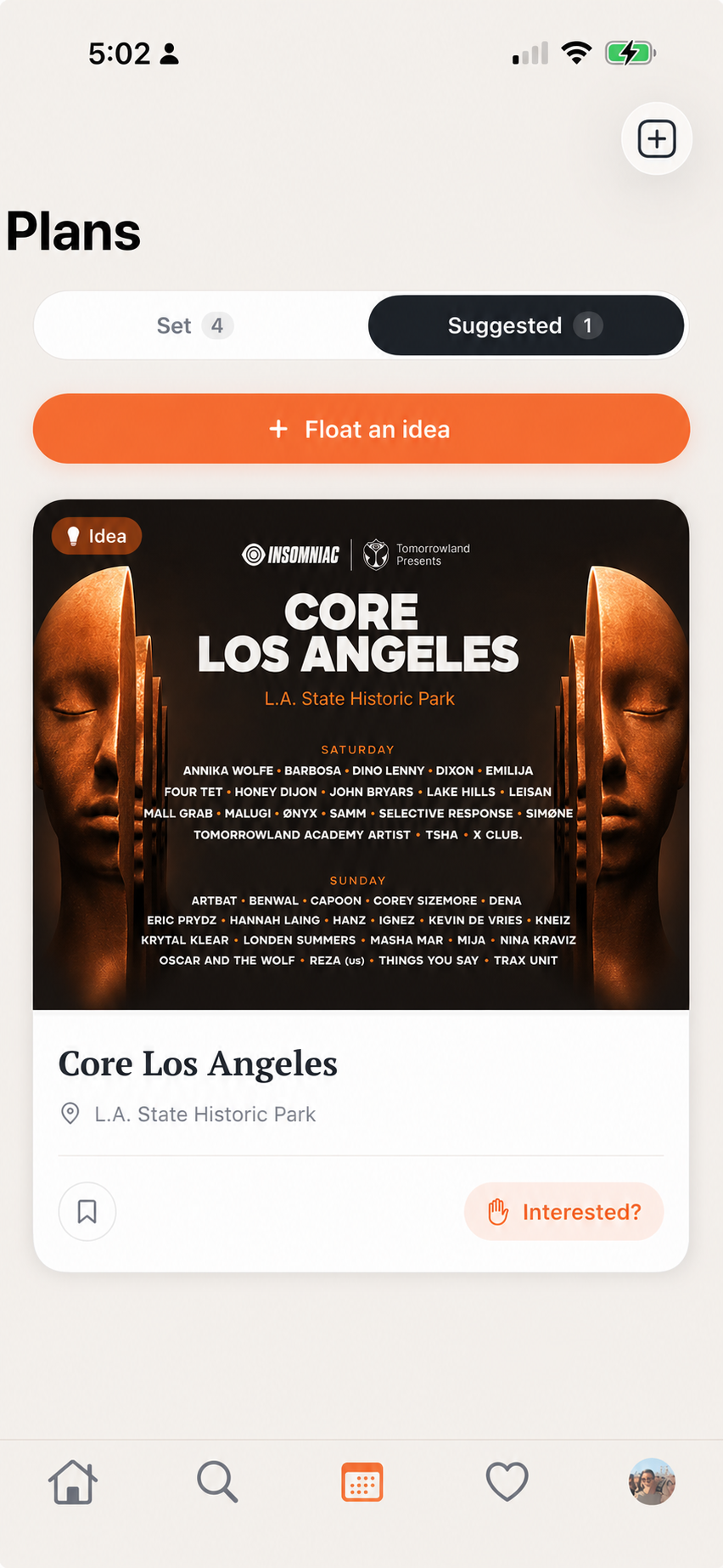 You're going to Core Los Angeles